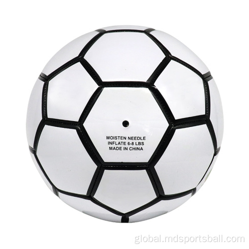 Machine Stitched Football Good quality custom logo soccer ball size 4 Factory